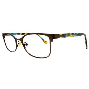 Cosmopolitan C910 Brown 51-16--140mm Eyeglasses FRAMES ONLY - GOOD CONDITION